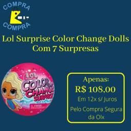 Título do anúncio: LOL Surprise Color Change - Original, novo, lacrado e com Nota fiscal