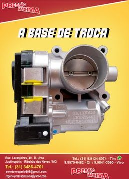 Corpo de Borboleta TBI Gol FOX 1.0 44GTEC