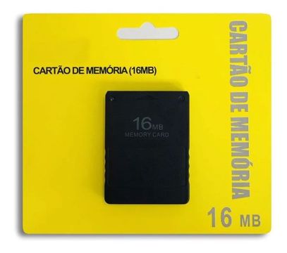 Memory Card 16 Mb Para Playstation 2 Ps2 - 1089