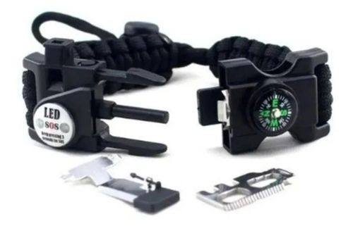 Bracelete Paracord 20x1, Paracord original ! Somente Preto !