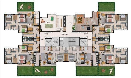 Apartamento Presidente Kennedy (Cod0128)