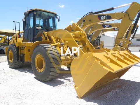 Pá carregadeira Caterpillar 950H 2014 revisada