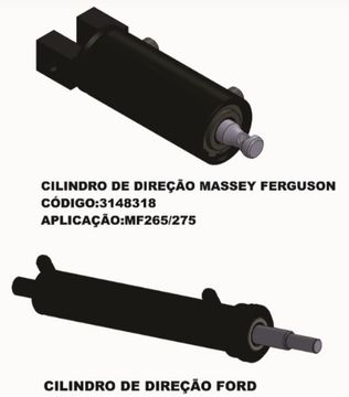 Cilindros hidráulicos Tratores