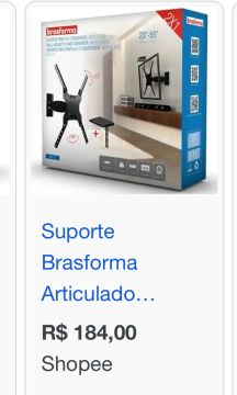 Suporte Brasforma Articulado 23?-55? NOVO