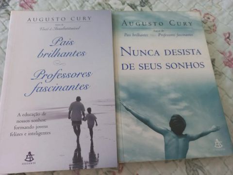 2 livros do Augusto Cury