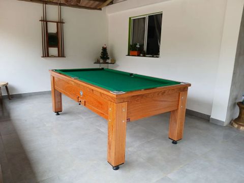 Mesa de Sinuca Madeira Maciça
