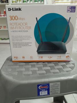 Roteador Wi-Fi D-Link 300Mbps - Novo