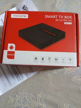 Para ter netflix na tv, Smart TV Box 4K Ultra HD TOMATE MCD-121