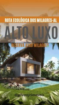 Casa à venda no RESERVA AYSU, PORTO DA RUA, São Miguel dos Milagres, AL