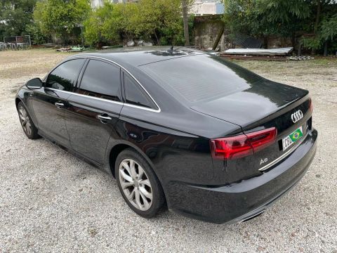 Audi A6 2.0 TFSI LU 2018 Preta. Carro Maravilhoso!