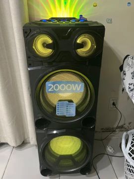 Caixa de Som Philips 2000W Bluetooth