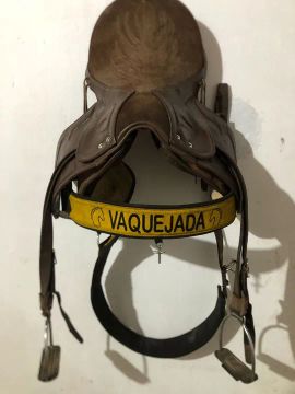 Sela de Vaquejada em Couro