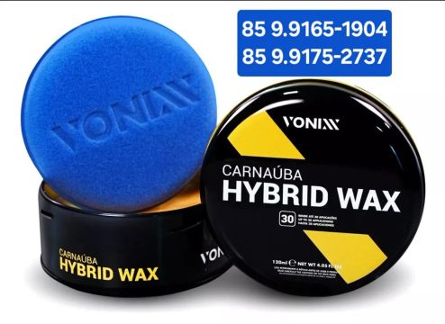 Cera de Carnaúba Híbrida Vonin 120ml