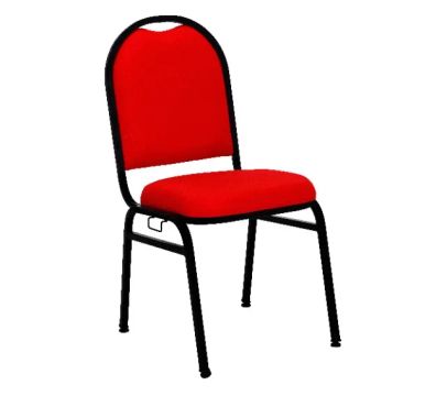 Cadeira para recepção, auditorio ou sala de espera