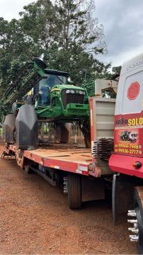 Prancha agricola hidraulica Munk Girafa e redutor sapatas traseiras hidráulicas