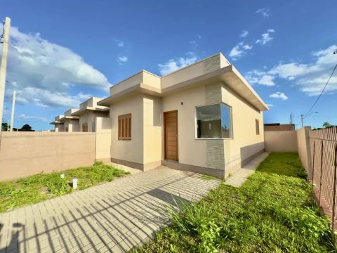 Casas geminadas no bairro São Luiz, em Sapiranga/RS