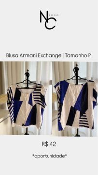 Blusa ARMANI EXCHANGE