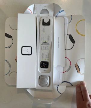 Caixa de apple watch 5