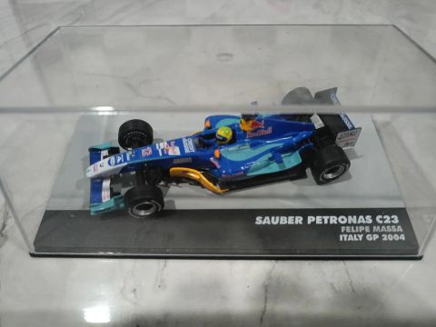 Miniatura Sauber Petronas C23 - Felipe Massa - Itália GP 2004 em escala 1:43