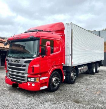 scania p310 8x2 2013 bau frig