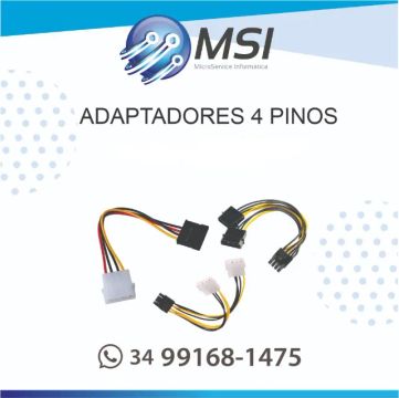 adaptador de 6 e 8 pinos