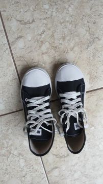 Tênis All Star Preto botinha