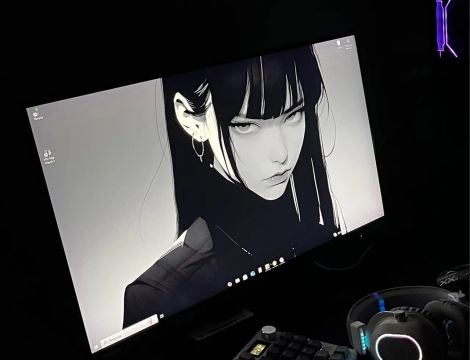 Monitor Samsung Odyssey G30, 24 polegadas Full HD 144Hz (valor negociável faço olx pay)