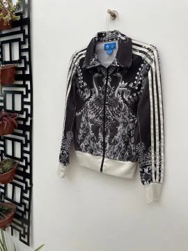 Jaqueta adidas farm pavão pp