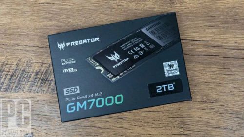 SSD Acer Predator M.2 2TB NVMe PCIe Gen4 GM7000