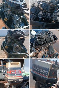 Vendo ou troco Motor de popa Jhonson 25 Hp 