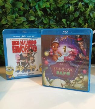 Blu-ray - Meu Malvado Favorito e A Princesa e o Sapo