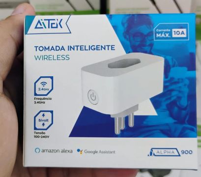 Tomada Inteligente Wireless Atek - Controle por App
