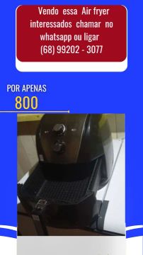 Air Fryer 800W - Semi-nova