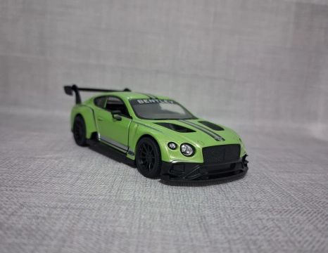 Bentley Continental GT3 em metal 