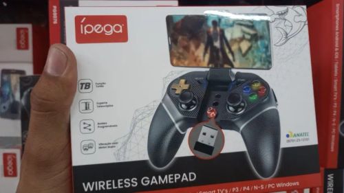 Controle Gamepad 3 Em 1 (celular, Pc e Ps3) Ípega 9076