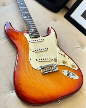 Fender American Standard em Ash Sienna Burst 