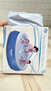 Piscina Inflável Bestway Fast Set 1000 Litros
