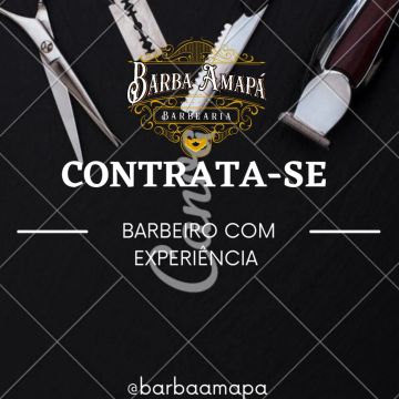 Barbearia contrata Barbeiro com experiência