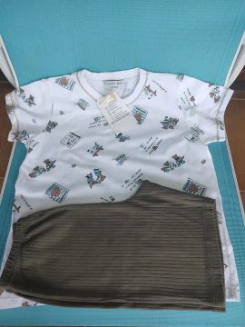 Pijama curto novo infantil