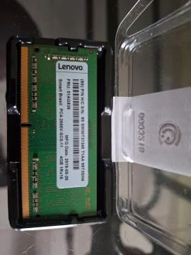 Memoria Ram lenovo 4GB 