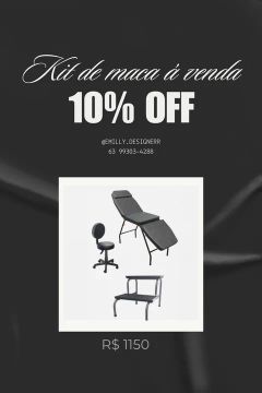 Kit de maca de estética - 10% OFF