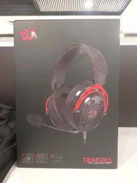 Headset Gamer Diomedes Honeycomb - 53mm - 7.1 Canais - Novo
