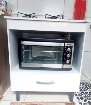 Coocktop com bancada e forno philco