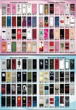 Perfumes Importados Femininos e Masculinos - 50ml/100ml