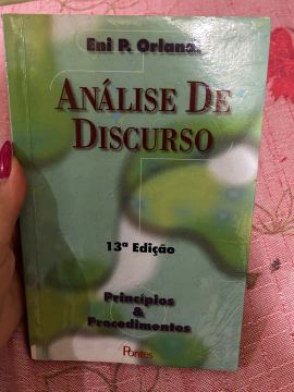 Análise de Discurso - 13ª Edição livro usado