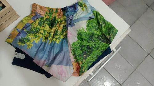 Short duplo corrida Adidas by Stella McCartney 