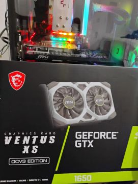 Placa de Vídeo MSI GeForce GTX 1650 Ventus XS OC