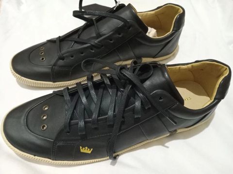 Sapatênis Masculino osklen Preto Couro