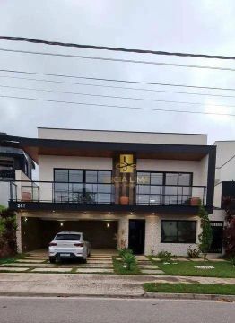 Sobrado LUXUOSO para ALUGAR com PISCINA INCRIVEL, 3 SUÍTES, 260 m² por R$ 9.500/mês - Cond