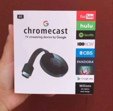 Chromecast 4K - Streaming de Vídeo